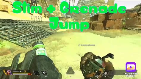 Apex Legends Stim Grenade Jump Youtube