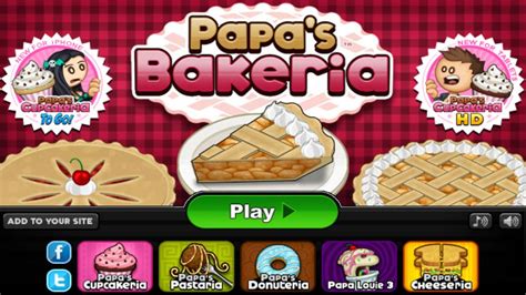 Papas Bakeria Papa Louie 10th Anniversary By Flipline Studios