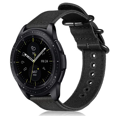 The gear sport is also generally smaller and lighter than variations of the galaxy watch, which makes this model a potential better fit for smaller wrists. For Samsung Galaxy Watch Active 40mm / Gear Sport Band ...