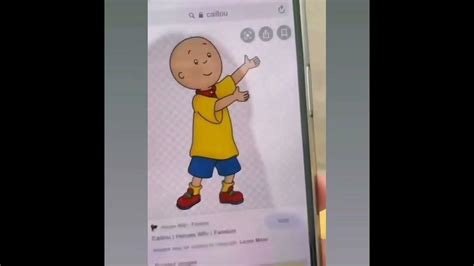 Caillou In Real Life Youtube