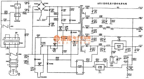 The power supply which we will design here is very basic. The power supply circuit diagram of AST-5 type color display - Power_Supply_Circuit - Circuit ...