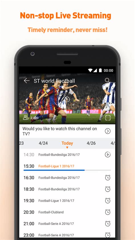 Live sports streaming apps free to watch your favorite matches live on android phones with the latest score updates, match fixtures, analytics and the next application in the list of best live sports tv streaming app for android devices. StarTimes - Live TV & Football - Android Apps on Google Play