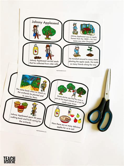 Printable Johnny Appleseed Story