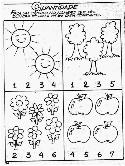 Atividade Matematica Educacao Infantil
