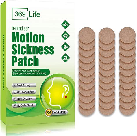 369 Life Motion Sickness Patches Sea Sickness Patch For The Relief Of