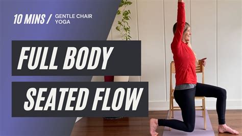 Chair Yoga Min Full Body Seated Flow Cara Kircher Youtube