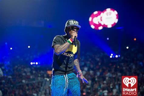 Lil Wayne Performing At The 2012 Iheartradio Music Festival In Las