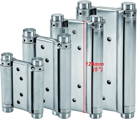 Lootich Heavy Duty Double Action Stainless Steel Spring Hinges 5