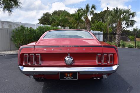 1969 Ford Mustang Mach 1 428 Cobra Jet 0 Candy Apple Red Coupe 428ci