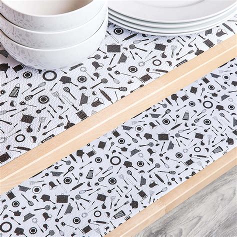 Maybe you would like to learn more about one of these? Contact Grip Prints 'Cucina' Shelf-Drawer Liner (Black ...