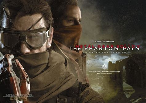 Metal Gear Solid Phantom Pain Shooter Action Adventure Stealth