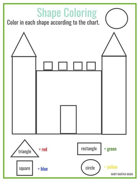 They include exercises on tracing, drawing, naming and identifying 2d shapes. Shapes Worksheets for Preschool Free Printables - Mary ...