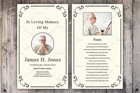 Fresh Memorial Cards For Funeral Template Free Best Of Template With In