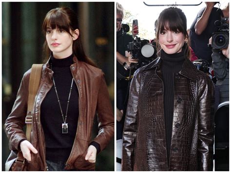 Anne Hathaway Channels Devil Wears Prada Character With Nyfw Look