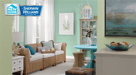 Coastal Cool Color Palette Hgtv Home By Sherwin Williams