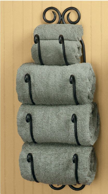 Get free shipping on qualified towel racks or buy online pick up in store today in the bath department. Park Designs Decorative Scroll Bath Towel Holder Black ...
