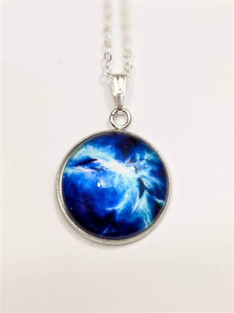 Nebula Necklace Nebula Jewelry Space Necklace Space Etsy