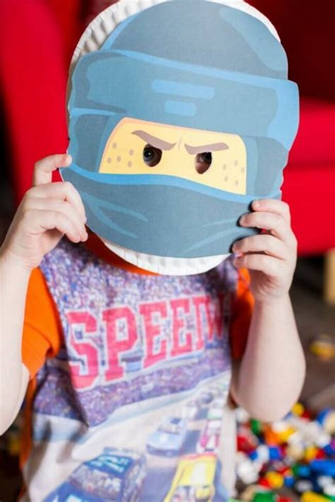 Diy Lego Ninjago Movie Character Masks Spaceships And Laser Beams