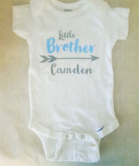 Personalized Little Brother Onesie
