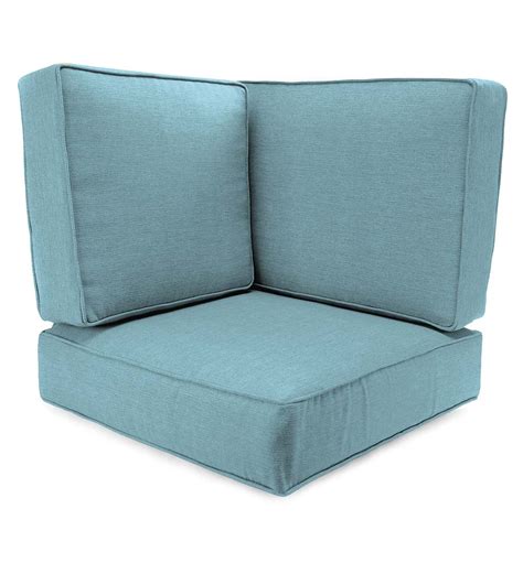 Box Edge Polyester Replacement Corner Cushions Claremont Seating