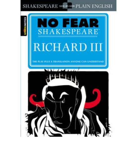 Buy Book NO FEAR SHAKESPEARE RICHARD THE III Lilydale Books