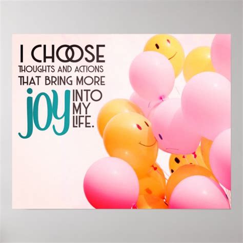 Bring More Joy Into My Life Poster