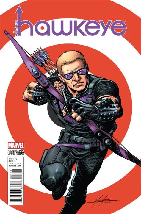 All New Hawkeye 1 Grell Classic Cover Fresh Comics