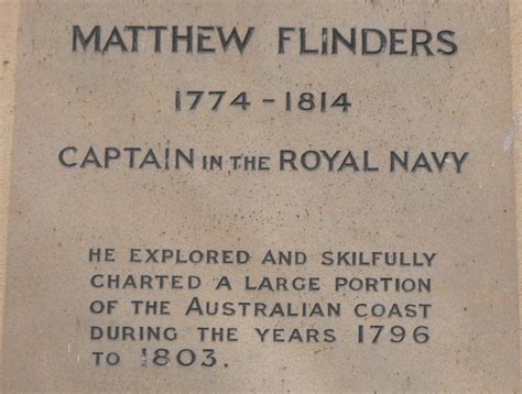 Maritimequest Captain Matthew Flinders Rn Monument Flinders