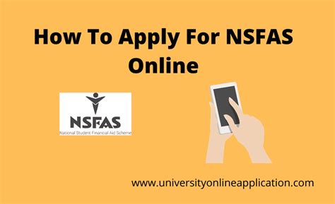 How To Apply For Nsfas Online Universityonlineapplication