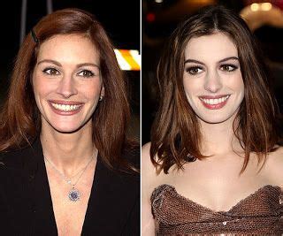 Qu Tanto Se Parecen Julia Roberts Y Anne Hathaway Qui N Les Parece