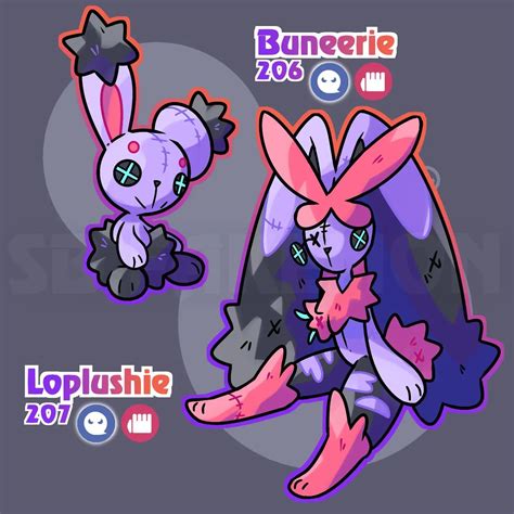 Sbfakemon On Instagram 💜💥 Buneary And Lopunny Nope These Are