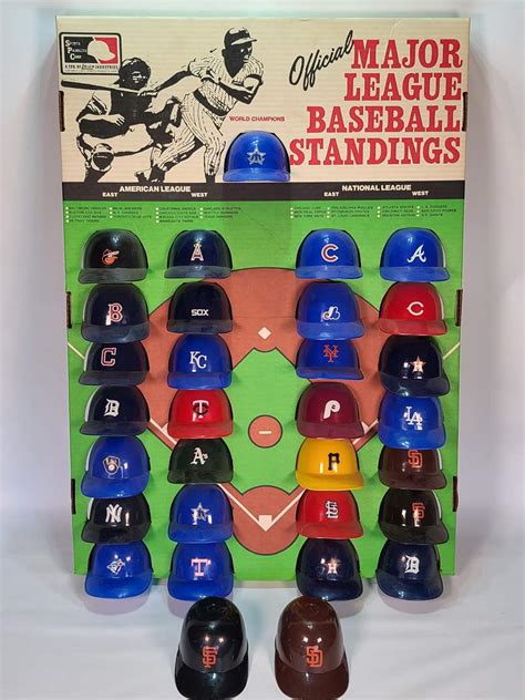 Mlb Standings Display Board Adams Northwest Estate Sales And Auctions
