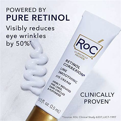 Roc Retinol Correxion Under Eye Cream For Dark Circles And Puffiness