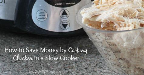 Baste the chicken in juices every now and again for better color. How to Save Money Cooking Chicken in a Slow Cooker