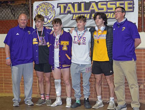 Wrestlers Qualify For State Tallassee High School