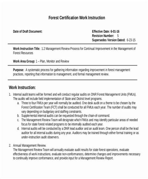 Iso 9001 Work Instruction Template Best Of 9 Work Instruction Templates