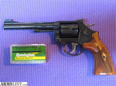 Armslist For Sale Sandw Model 48 7 22 Magnum Revolver 6 Barrel