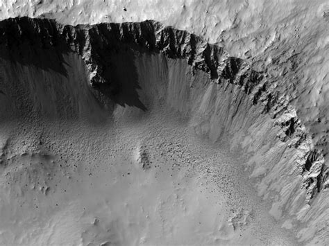 Nasa Mro Image Of Mars Another Well Preserved Impact Crater Spaceref