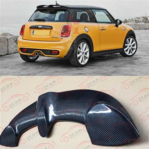 Free Shipping Carbon Fiber Roof Spoiler For Mini F56 Cooper S Duell Ag