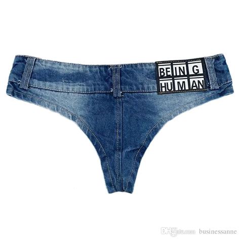 2019 2019 new style women summer club low waist denim sexy ultra short beach booty micro mini