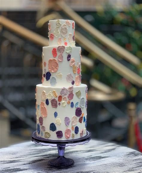 Artists Palette Wedding Cake Whipped Bakeshop Philadelphia