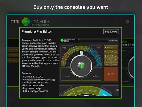 If that doesn't suit you, our users have ranked more than 50 alternatives to adobe premiere pro and 12 are available for ipad. Control Final Cut Pro™ and Adobe Premiere™ from iPad