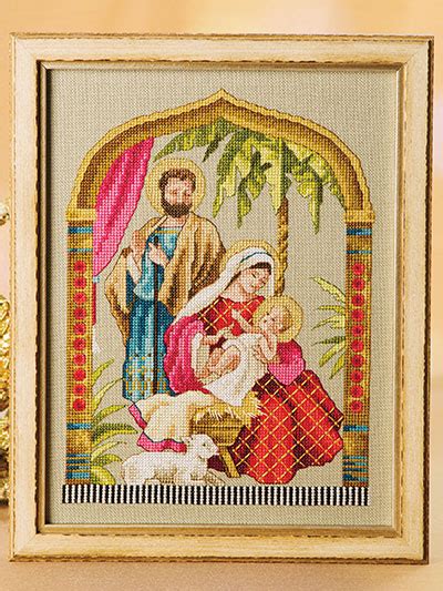 Cross Stitch Spiritual Patterns Nativity Christmas Cross Stitch