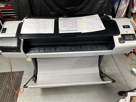 44 Hp Designjet T1300 Ps Cr652a 2 Rolls Large Format Inkjet Printer