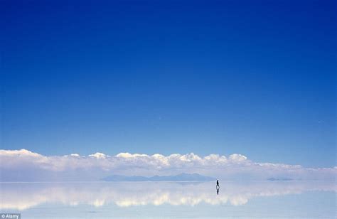 Salt Desert After The Rain Bolivia ~ Great Panorama Picture