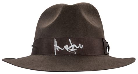 Lot Detail Harrison Ford Signed Indiana Jones Hat Beckett