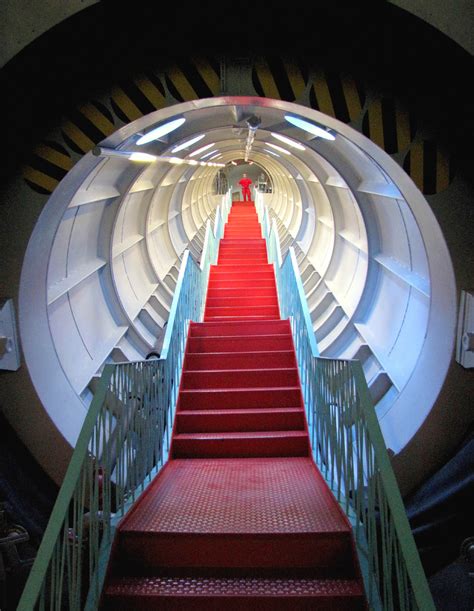 Inside the Atomium 2 | A staircase inside a tube connecting … | Flickr