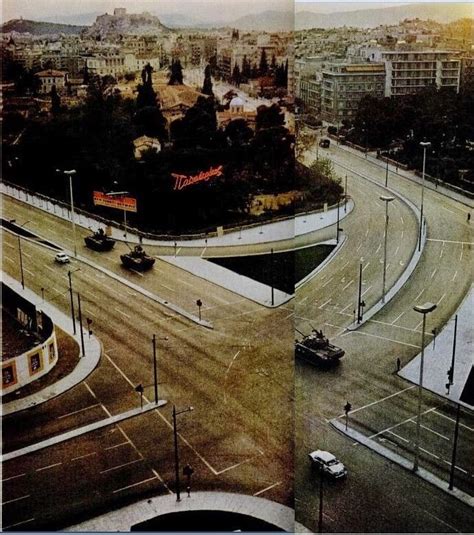 Οι ενδοαστικές αντιθέσεις που βρίσκονταν σε εξέλιξη όλη την προηγούμενη περίοδο κορυφώνονται στη δικτατορική αστική «λύση» της χούντας. atheofobos2: ΕΙΚΟΝΕΣ ΑΠΟ ΤΗΝ ΑΘΗΝΑ ΤΗΝ ΗΜΕΡΑ ΠΟΥ ΕΓΙΝΕ Η ...