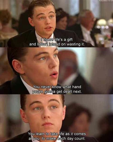 Leonardo dicaprio and kate winslet. Pin by Faith Stiteler on W O R D S | Titanic quotes ...