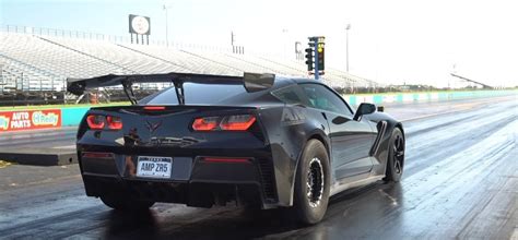 When an apples to apples comparison of vehicle performance is the talk of the day, a car's given time in the 1/4 mile often becomes the metric with which superiority is measured. 2019 AMP Corvette ZR1 Runs an 8.57 Quarter Mile! | 2019 ...